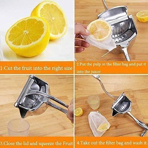 Buy The New Manual Fruit Press Aluminum Squeezer/Juicer - BestCart