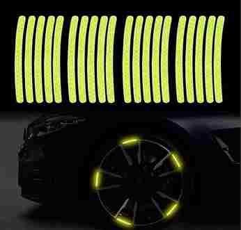 Buy The New Car/Bike Night Reflective stickers (Pack of 20) - BestCart