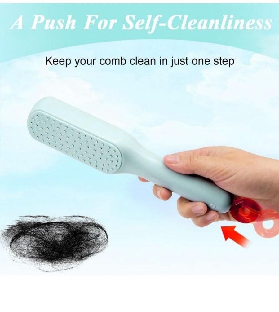 Buy The New Self-cleaning Anti-static Massage Comb for Adults and Kids - BestCart