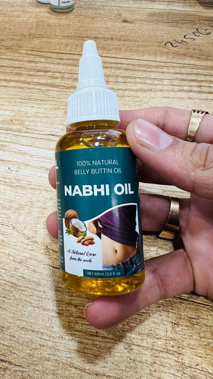 Buy The New Natural Belly Buttin Oil Nabhi Oil 60ml - BestCart