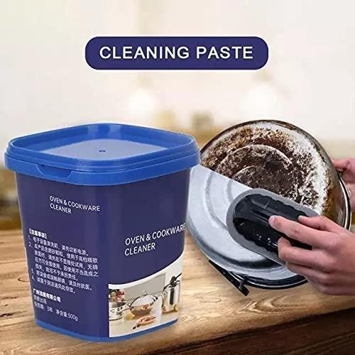 Buy The New Oven & Cookware Cleaner Stainless Steel Cleaning Paste Remove Stains from Pots Pans Multi-Purpose Cleaner Dishwashing Detergent - BestCart