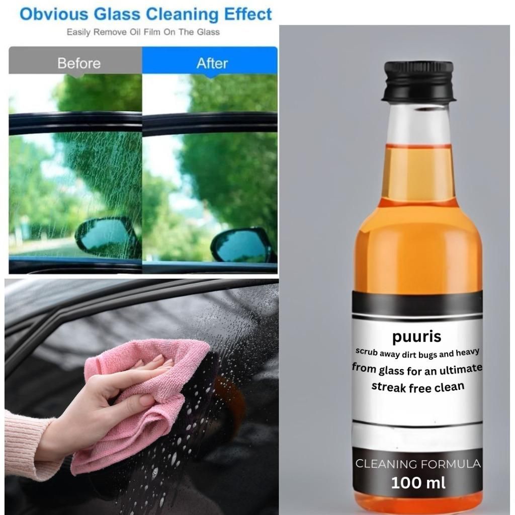 Buy The New Glass Cleaning Agent Powerful Stain Remover 100ml - BestCart