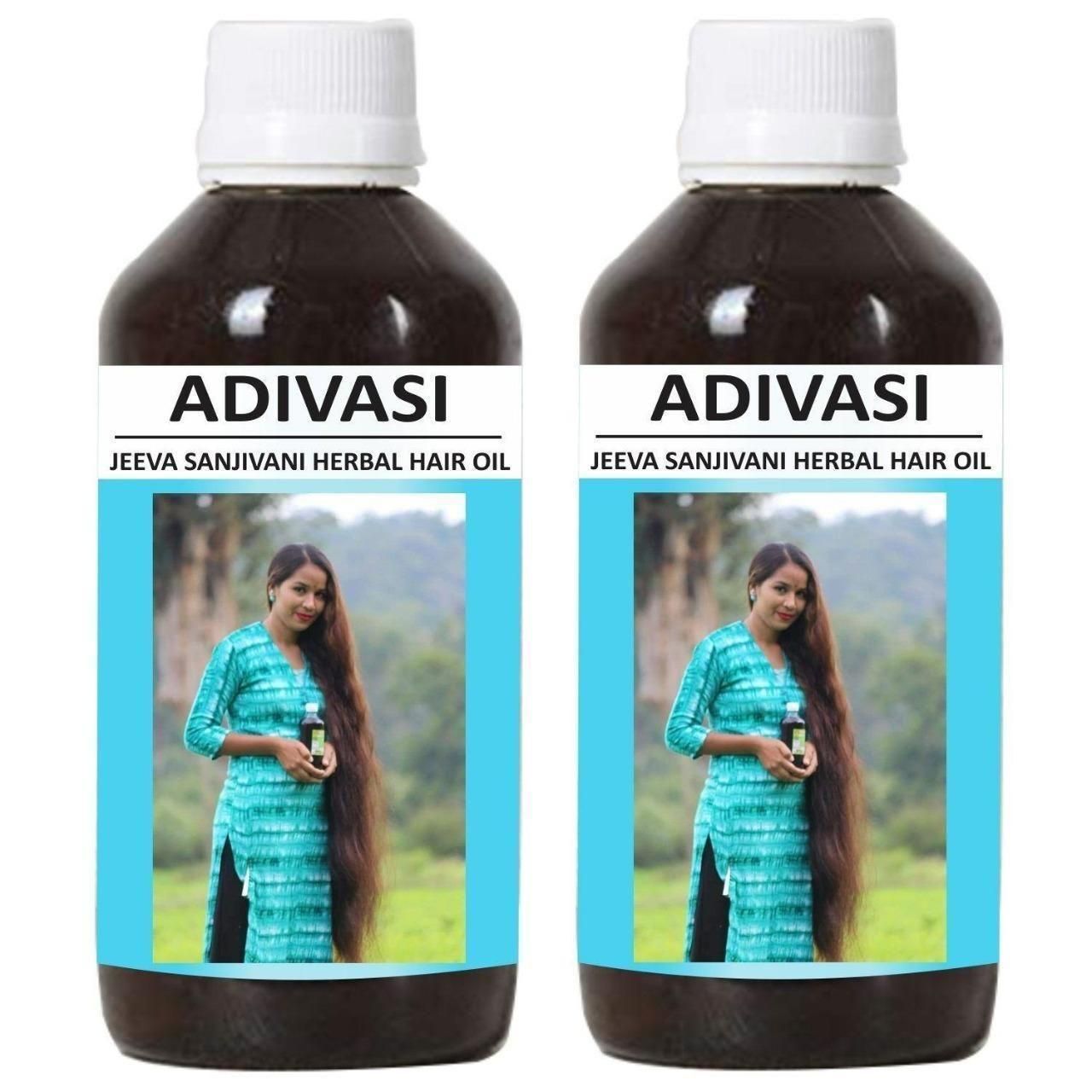 Buy The New Adivasi Hair Oil	(Pack of 2) - BestCart