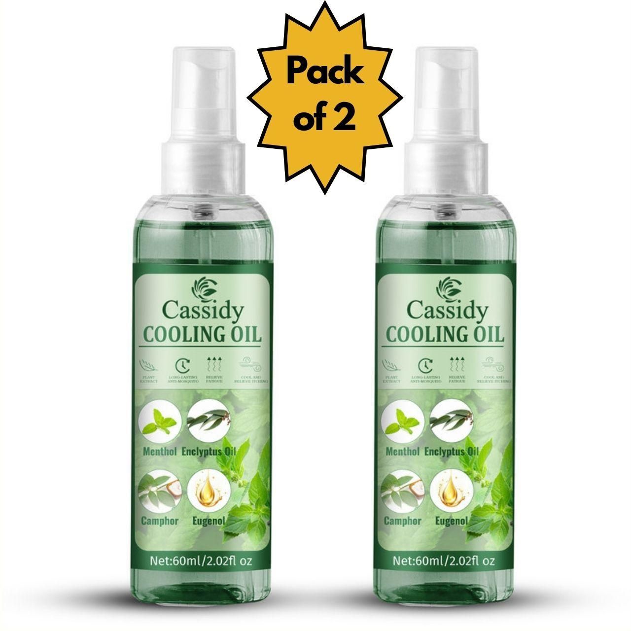 Buy The New CASSIDY Cooling Oil 60ml (Pack of 2) - BestCart