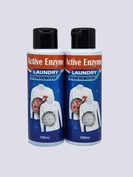 Buy The New Active Enzyme Laundry Stain Remover (100ml Each) (2) - BestCart