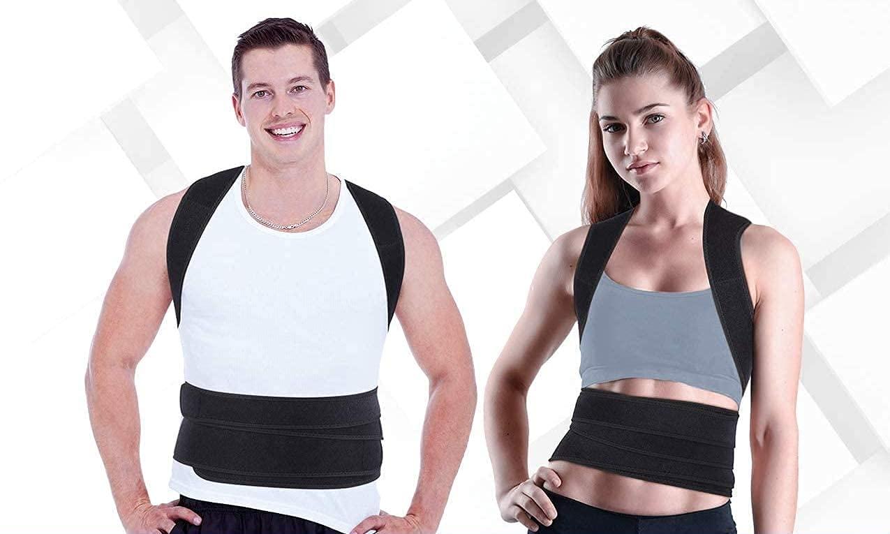 Buy The New Back & Abdomen Support Pain Relief Posture Corrector Belt - BestCart