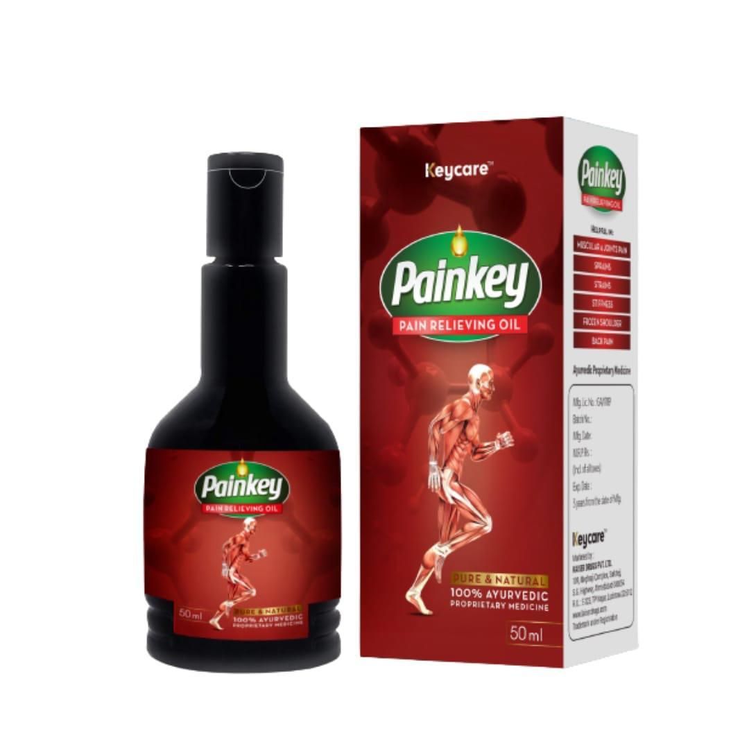 Buy The New Painkey Ayurvedic Pain Relief Oil (Pack of 2) - BestCart