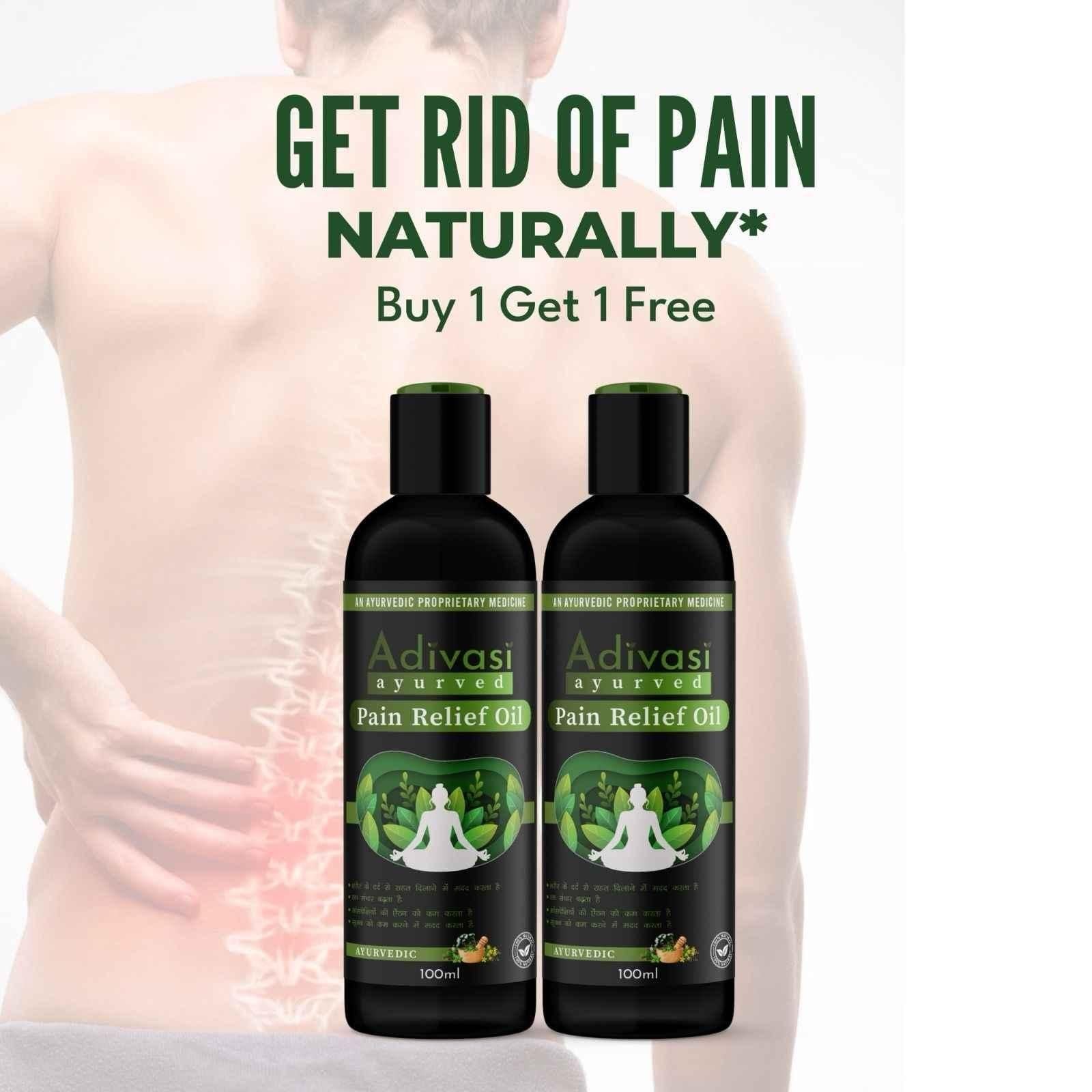 Buy The New Adivasi Pain Relief Oil 12 (Pack of 2) - BestCart