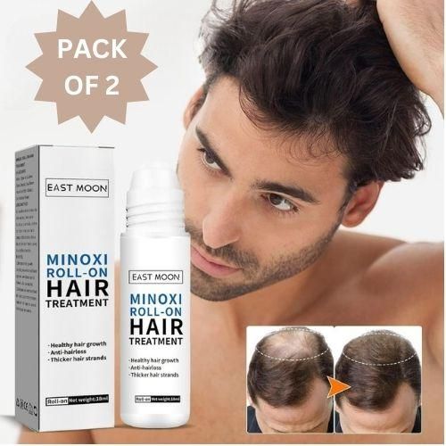 Buy The New Minoxi Roll-On Hair Treatment Hair Growth Serum For Women & Men (Pack of 2) - BestCart