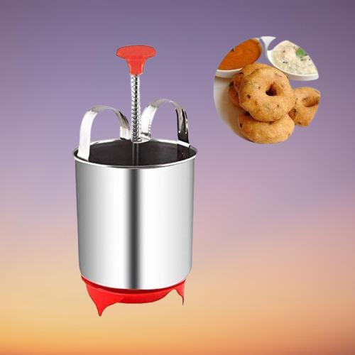 Buy The New Stainless Steel Medu Vada Maker With Stand - BestCart