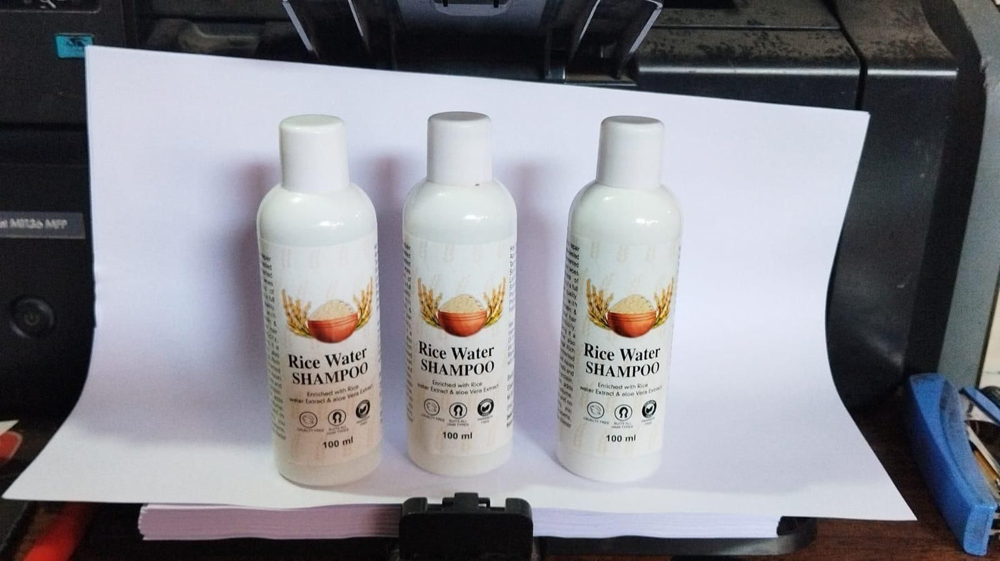 Buy The New Rice Water Hair Shampoo, Paraben and Sulphate Free (Pack of 2) - BestCart