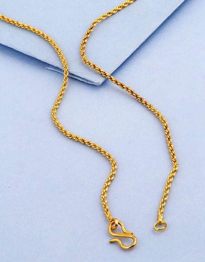 Buy The New Latest Brass Gold Plated Chain - BestCart