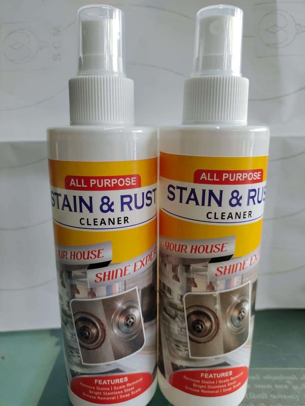 Buy The New Multipurpose Stain & Rust Remover Spray for Cleaning & Protection From Dust 200ml (Pack of 2) - BestCart