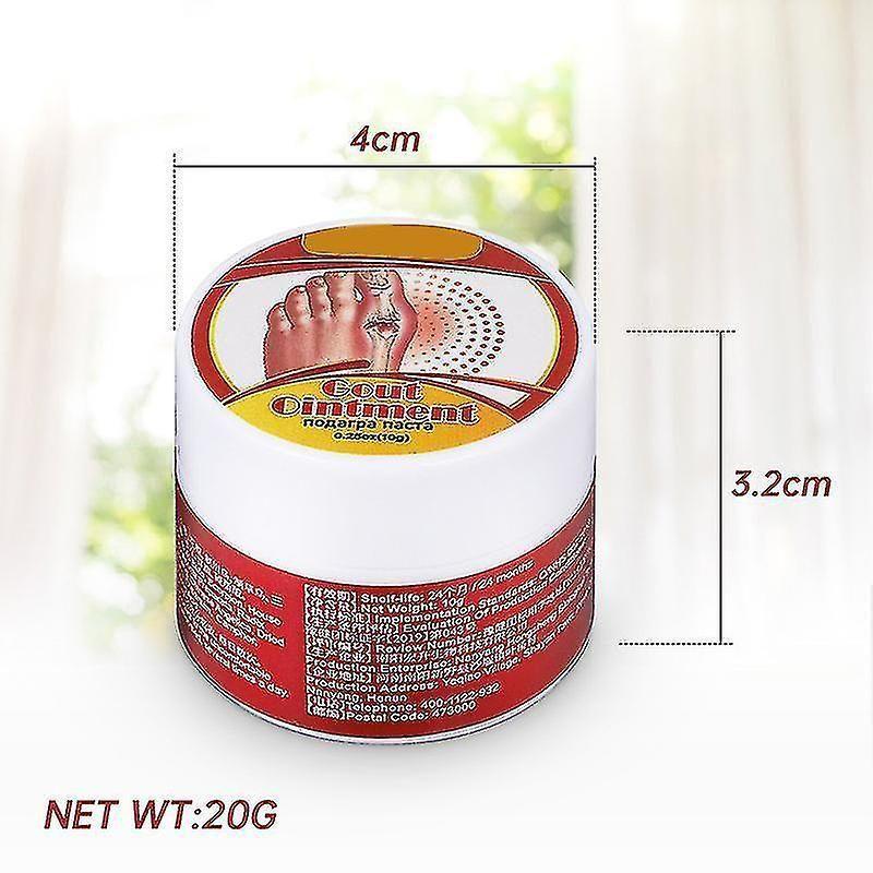 Buy The New Portable Gout Ointment Herbal Toe Knee Joint Pain Relief Massage Cream - BestCart