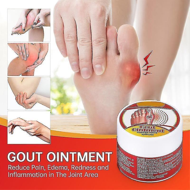 Buy The New Portable Gout Ointment Herbal Toe Knee Joint Pain Relief Massage Cream - BestCart