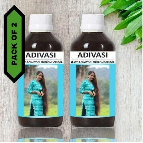 Buy The New Adivasi Herbal Hair Oil 100ML (Pack of 2) - BestCart