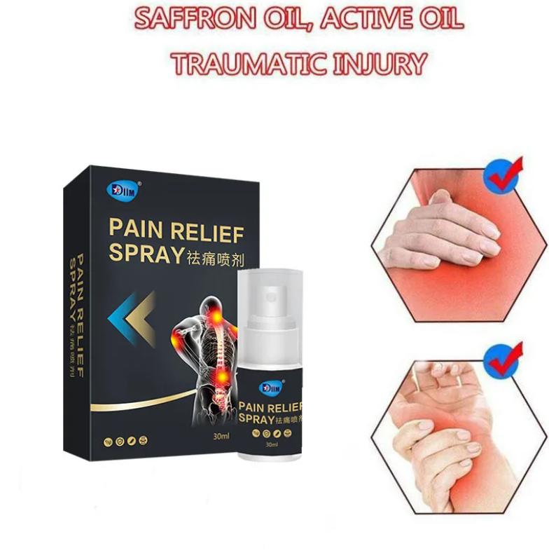 Buy The New Pain Relief Spray Muscle Knee Waist Pain Back Shoulder - BestCart