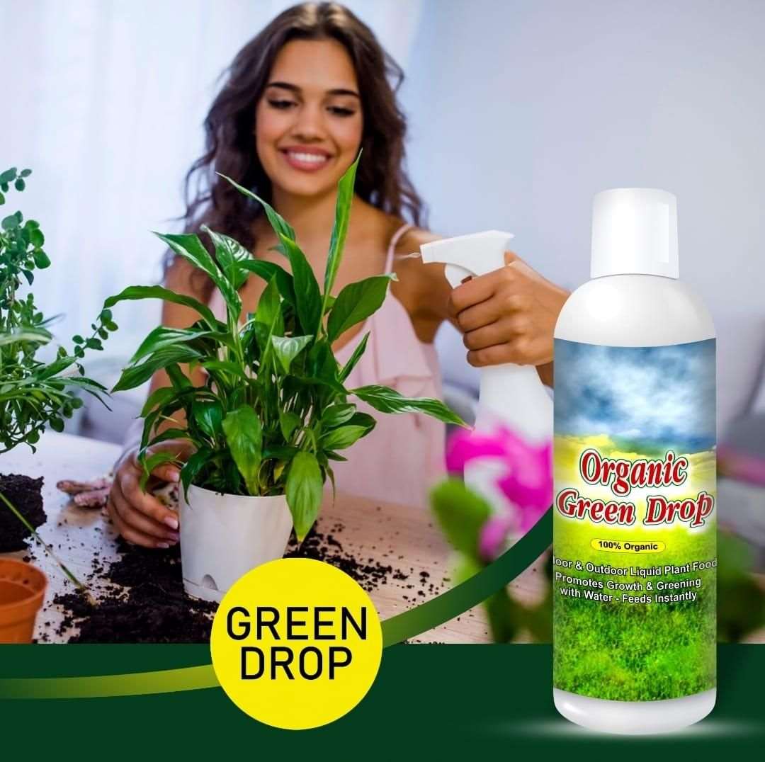 Buy The New Organic GreenDrop Plant Food Liquid Fertilizer For Plant Growth & Greening Pack of 2 - BestCart