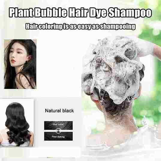 Buy The New Hair Dye Shampoo for Women and Man 200ml Pack of 2 - BestCart