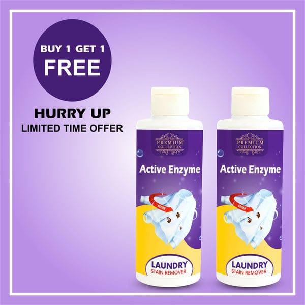 Buy The New Laundry Stain Remover Active Enzyme Liquid Instant Spot Cleaning 100ml (Pack of 2) - BestCart