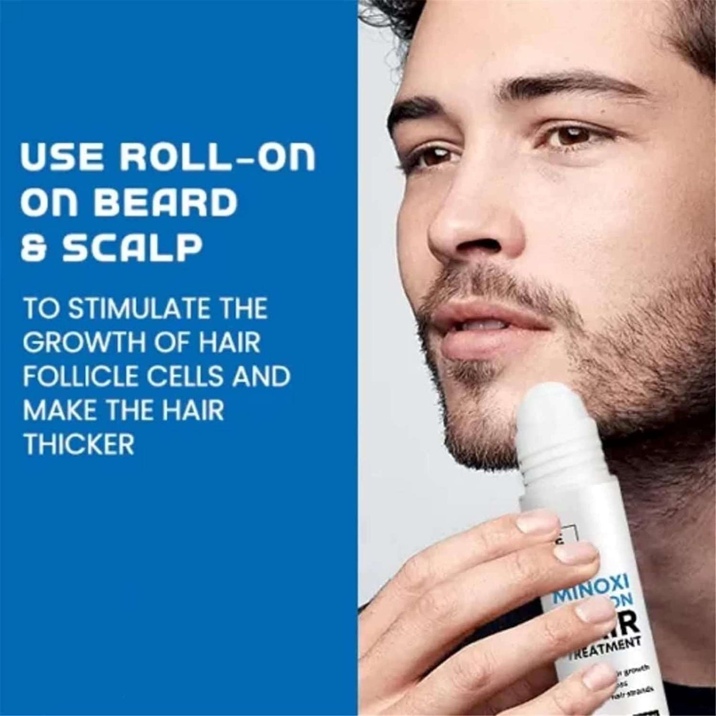 Buy The New Minoxi Roll-On Hair Treatment Hair Growth Serum For Women & Men (Pack of 2) - BestCart