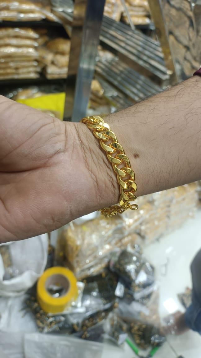 Buy The New Gold Cuban Bracelet Men - BestCart