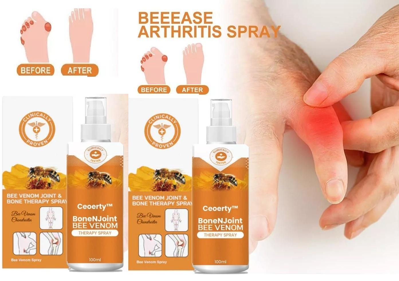 Buy The New Bee Venom Joint and Bone Therapy Spray 100ml (pack of 2) - BestCart