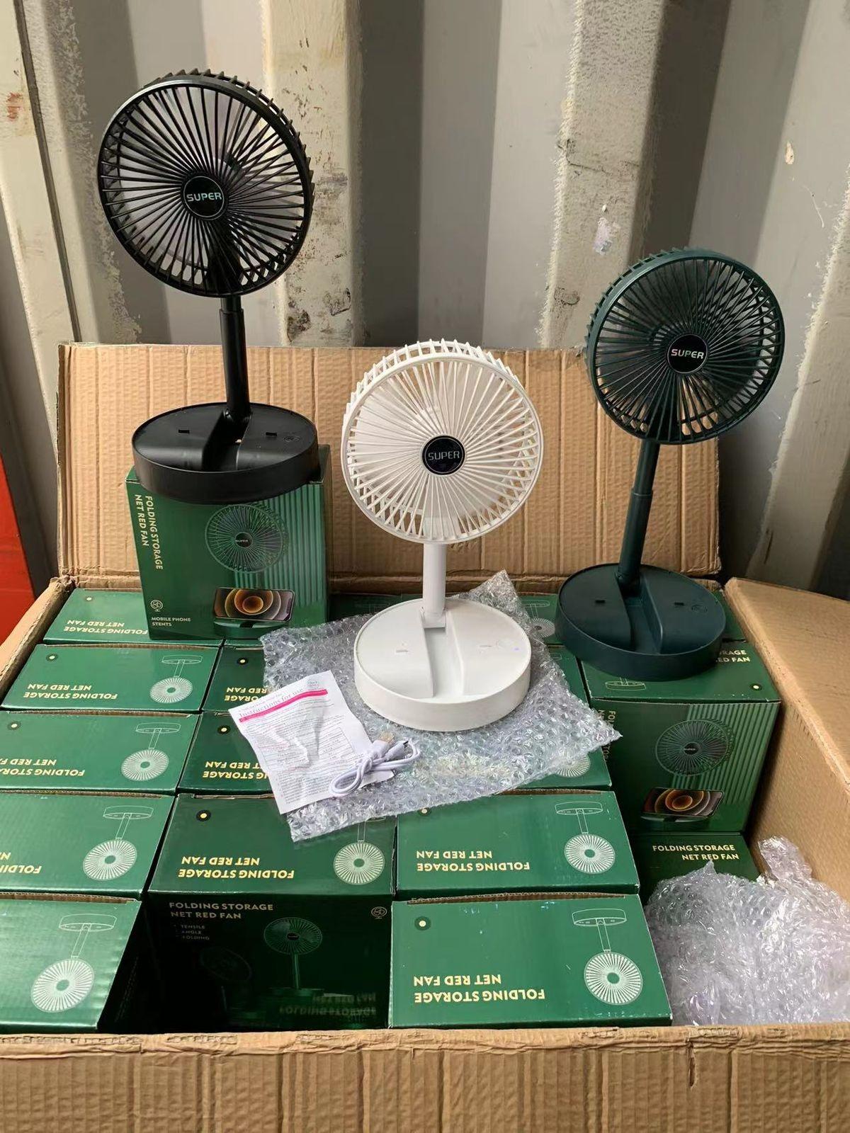 Buy The New Powerful Rechargeable High Speed Table Desk Fan - BestCart