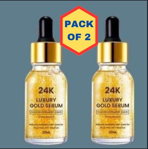 Buy The New 24K Gold Face Serum (Pack Of 2) - BestCart