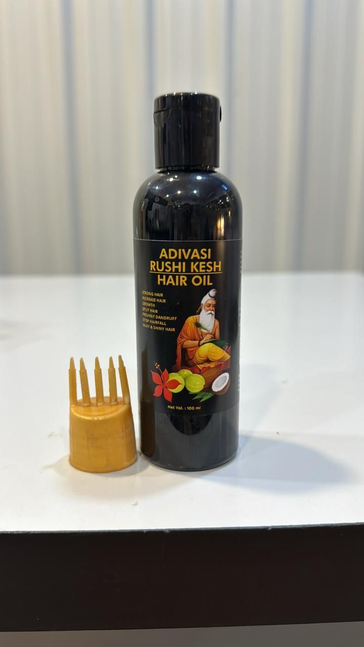 Buy The New Adivasi Rushi Kesh Hair Oil All Type Hair Problem Solution 200ML (Pack of 2) - BestCart