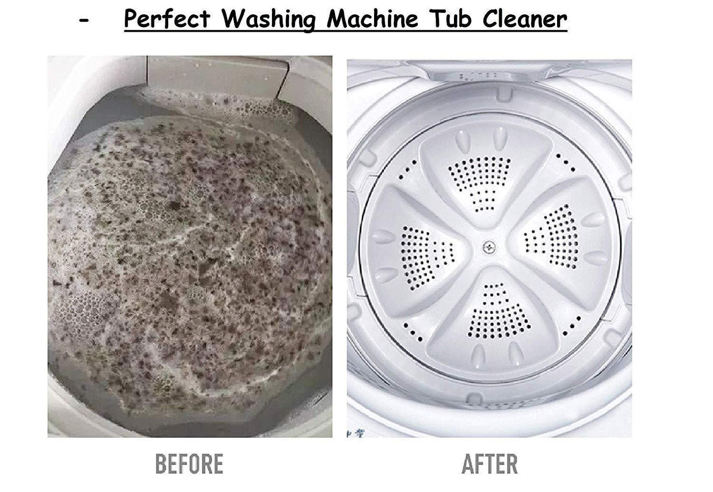 Buy The New Stain Remover-Washing Machine Tub and Drum Cleaner Powders(Pack of 3) - BestCart