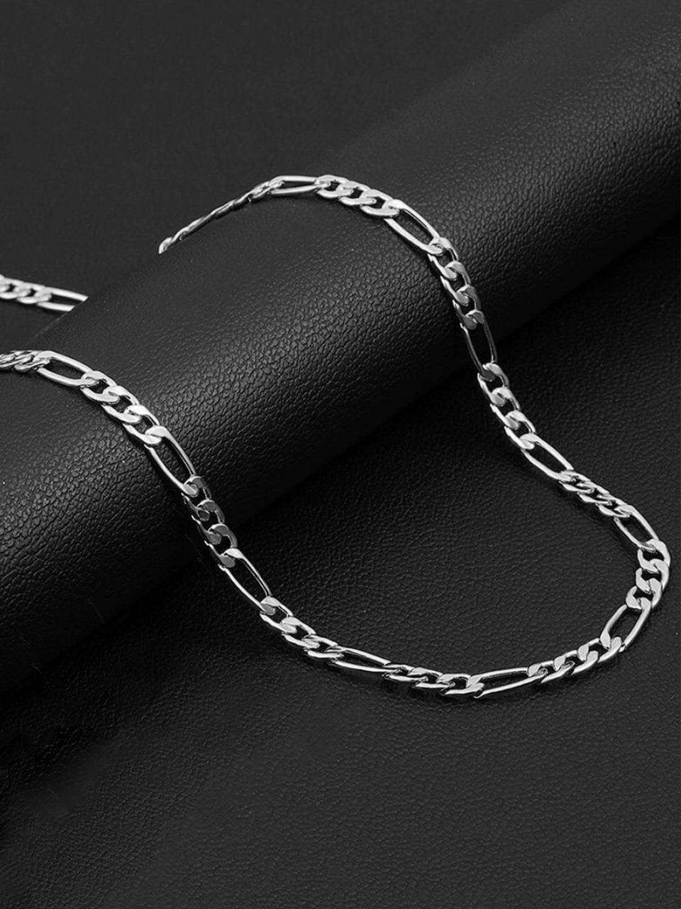 Buy The New Delicate Men's Silver Plated Chain - BestCart