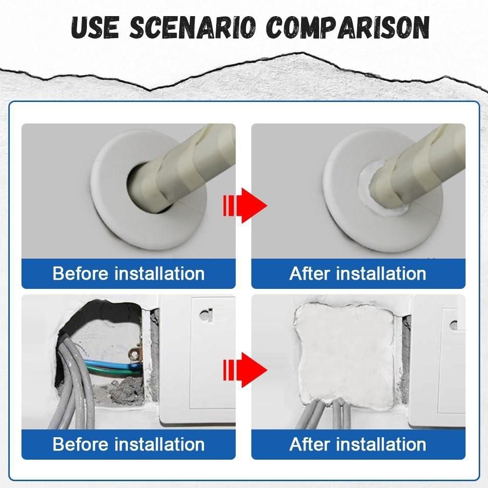 Buy The New Household Wall Hole Repair Mending Mud Sealant Sealing Repair - BestCart