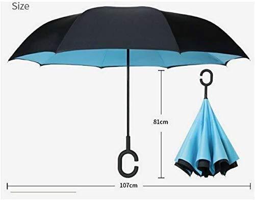 Buy The New Double Layer Inverted Reversible Umbrella (Multicolor) - BestCart