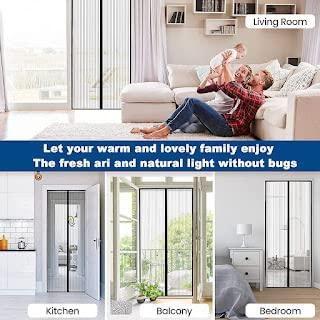 Buy The New Mesh Magnetic Mosquito Screen Door Net Curtain with Magnets Reinforced Polyester - BestCart