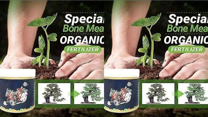 Buy The New Special Bone Meal Organic Fertilizer, Promote The Growth Of Flowers And Fruits  Pack of 2 - BestCart