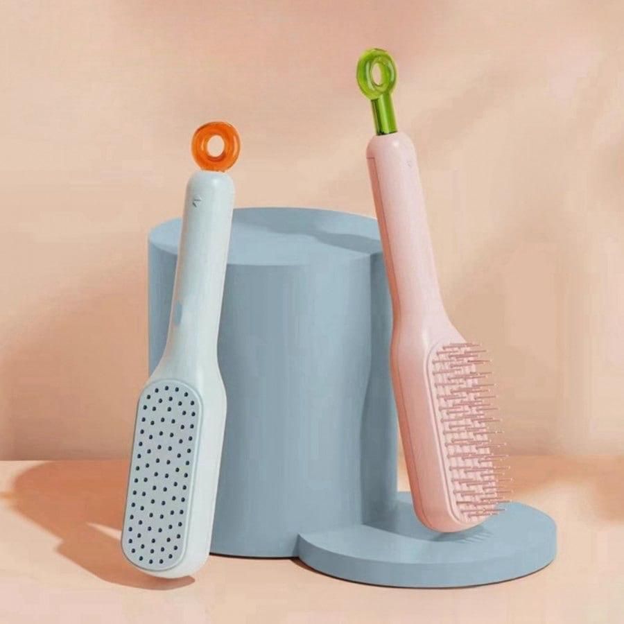 Buy The New Self-cleaning Anti-static Massage Comb for Adults and Kids - BestCart