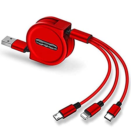 Buy The New Multiple Charging Cable 4Ft/1.2m 3-in-1 USB Charge Cord Compatible - BestCart