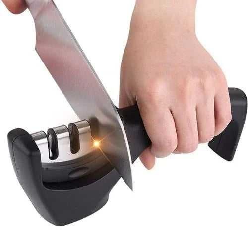 Buy The New Manual Knife Sharpener 3 Stage Sharpening Tool - BestCart