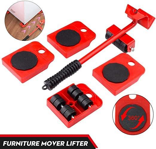 Buy The New Furniture Lifter -Furniture Lifter Mover Tool Set Heavy Duty Furniture Shifting Lifting Moving Tool with Wheel Pads - BestCart