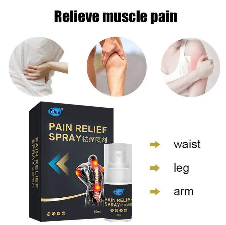 Buy The New Pain Relief Spray Muscle Knee Waist Pain Back Shoulder - BestCart