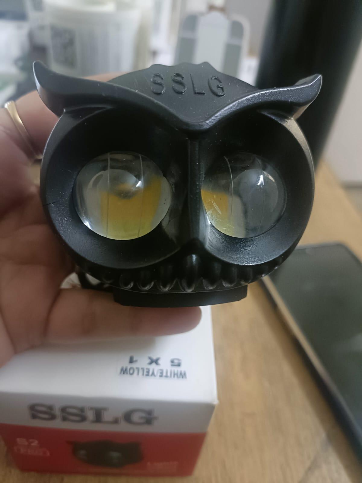 Buy The New Owl Shape design motorcycle LED Fog light - BestCart