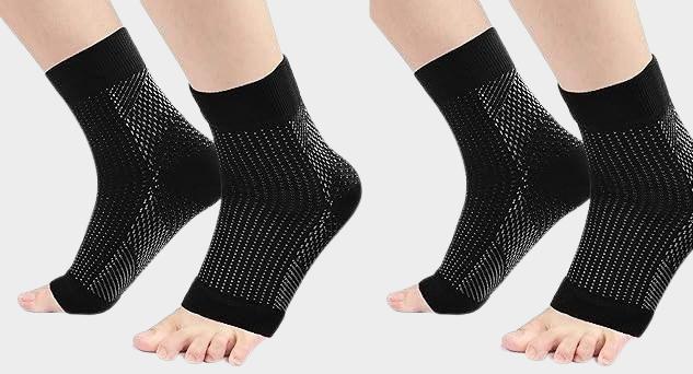 Buy The New Swelling Arch Heel Socks yoga sport protect socks Pack of 2 Pair - BestCart