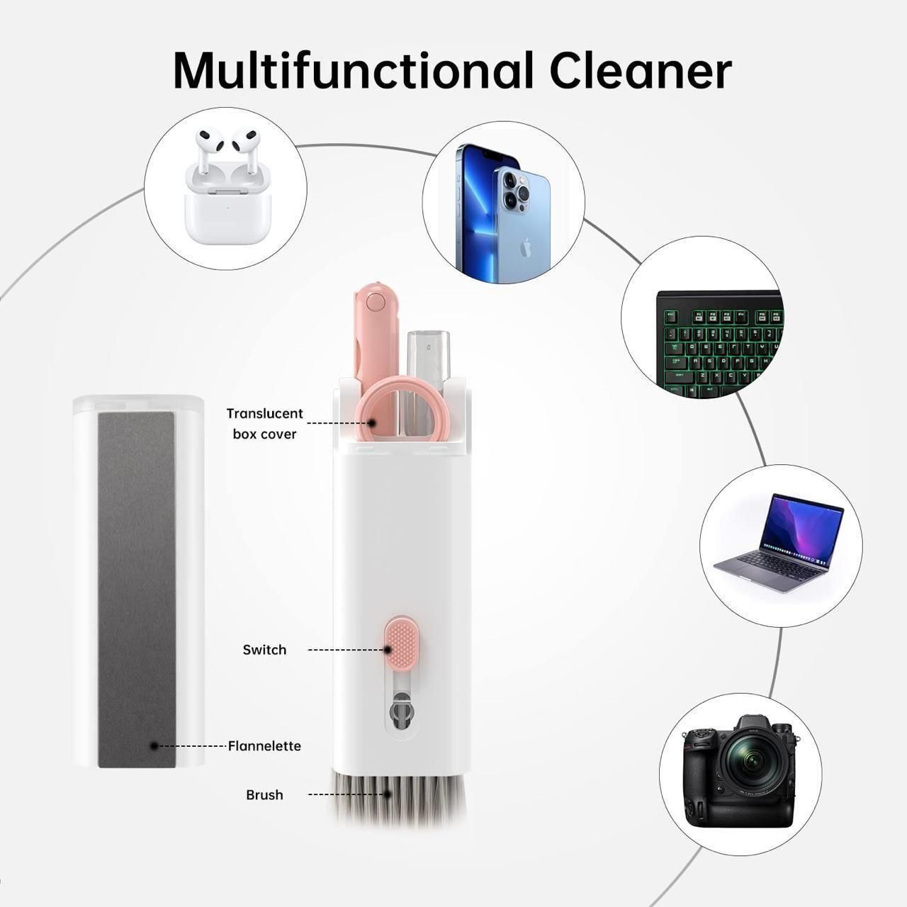 Buy The New 7 in 1 Electronic Cleaner Kit with Brush - BestCart