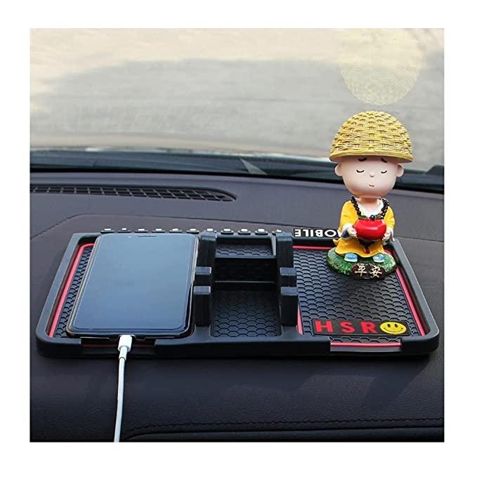 Buy The New HSR Car Accessories Multifunction Phone GPS Holder Anti-Slip Silicone Pad and Car Mobile Holders for Car Dashboard - BestCart