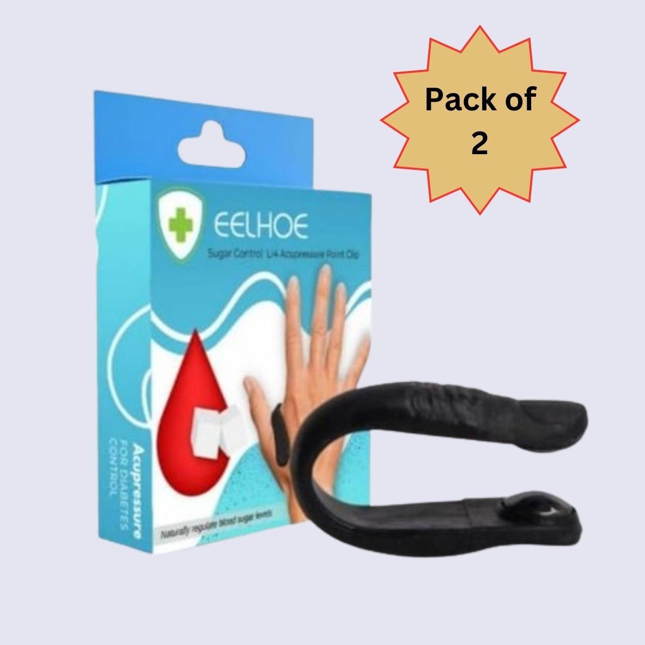 Buy The New Sugar Control LI4 Acupressure Point Clip (Pack of 2) - BestCart