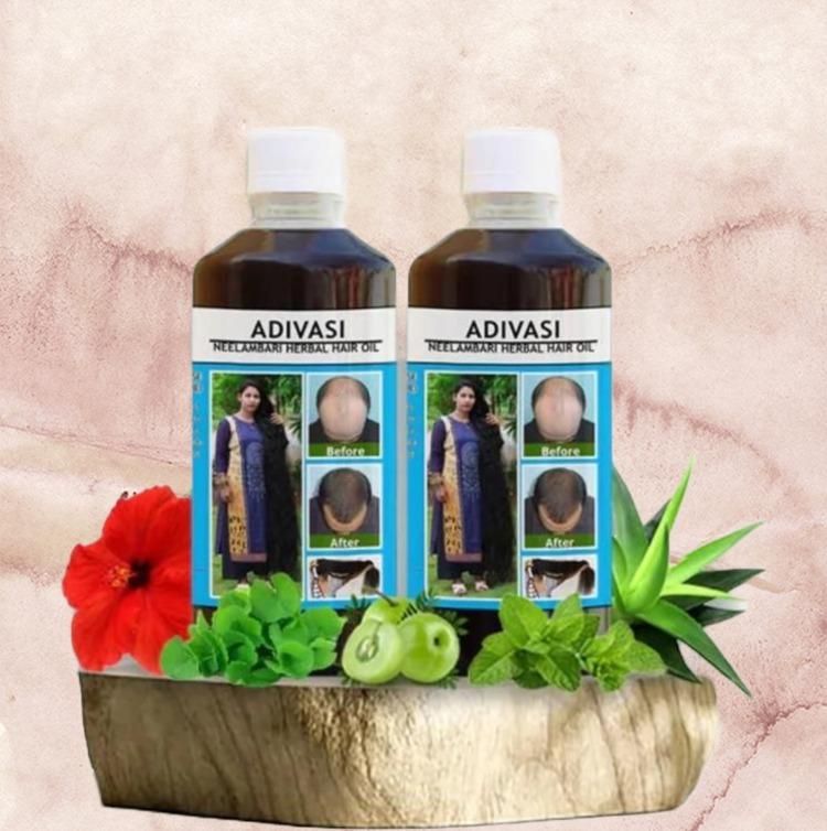 Buy The New Adivasi Neelambari Herbal Hair Oil  (Pack of 2) - BestCart