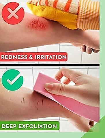 Buy The New Ultra Soft Exfoliating Bath Sponge/ Asian/ Japanese Spa Cellulite Massager/ Dead Skin Remover Sponge For Body (Pack of 1) - BestCart