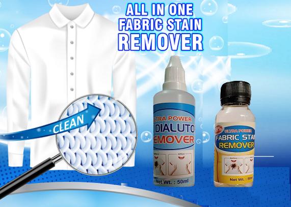 Buy The New All in One Fabric Stain Remover 100ml (Pack of 2 Bottle 50ml Each) - BestCart