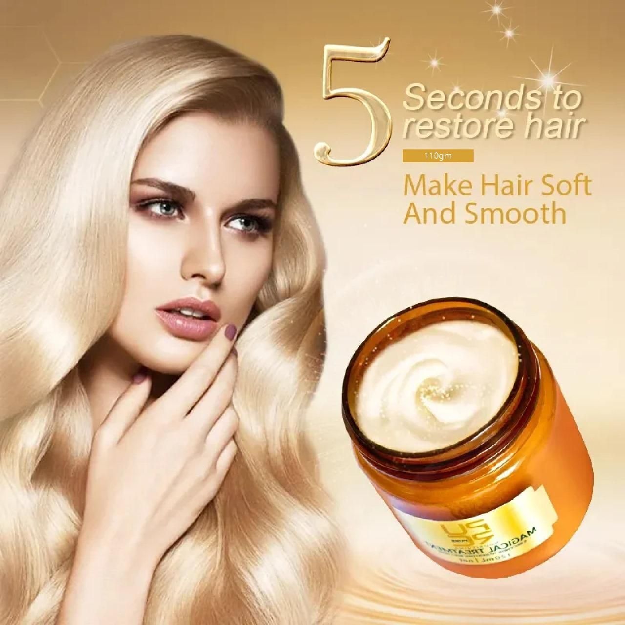 Buy The New PURE MAGICAL TREATMENT 5 Second to Restore Soft Hair 110gm Pack of 2 - BestCart